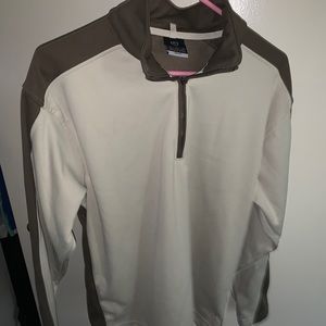 Nike Vintage Zip up mocha and tan color way